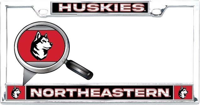 Northeastern University Huskies License Plate Frame