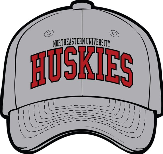Northeastern University Huskies Adjustable Cap