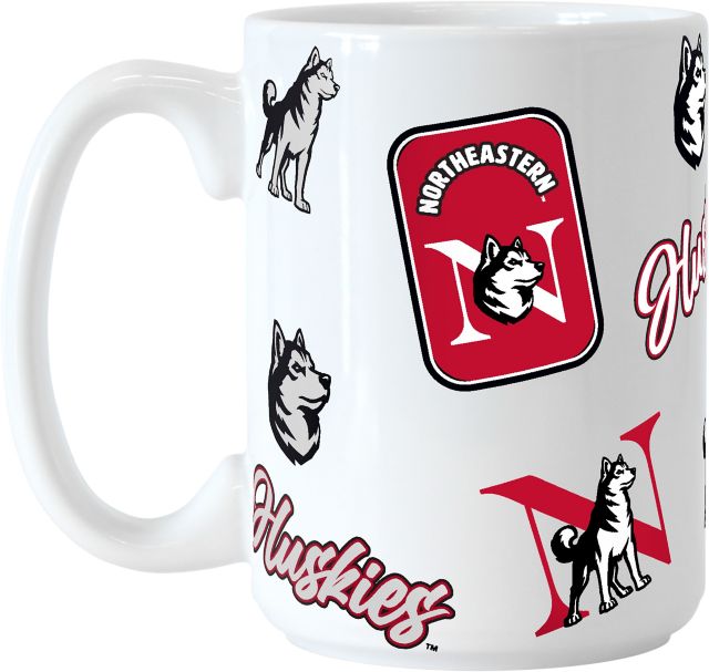 Northeastern University 15oz Dreamweave Sublimated Mug