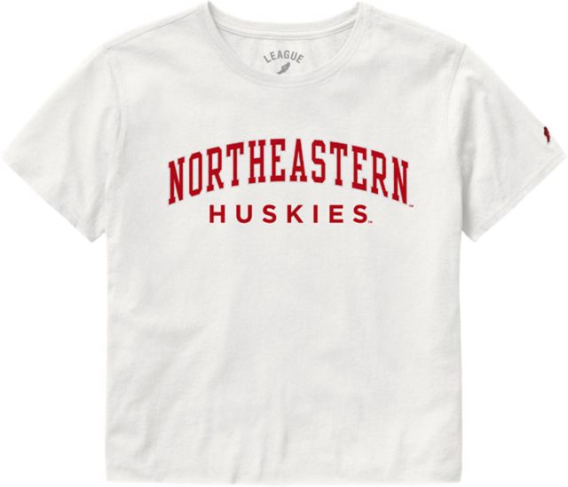 Northeastern University Women's Crop Short Sleeve T-Shirt