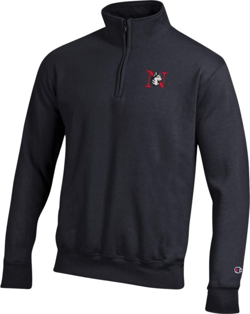 Northeastern University 1/4 Zip Powerblend Jacket