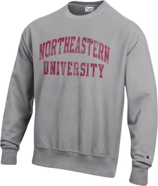 Northeastern Under Armour Armour Fleece Hoodie Northeastern Monogram King Husky Lock Up - ONLINE ONLY