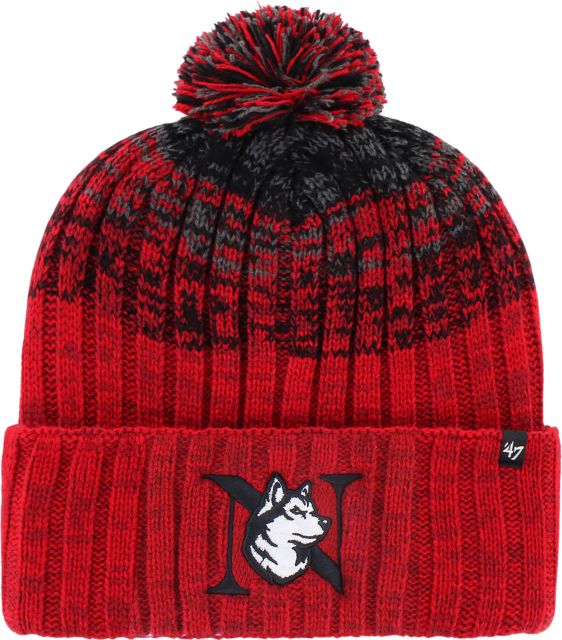 Northeastern University Cuff Pom Beanie