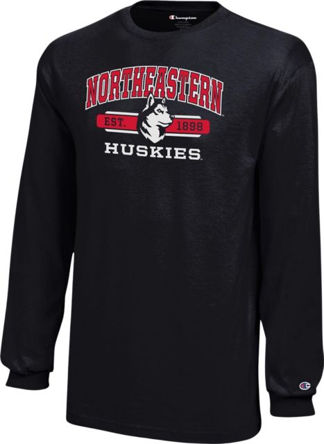 Northeastern University Youth Huskies Long Sleeve T-Shirt