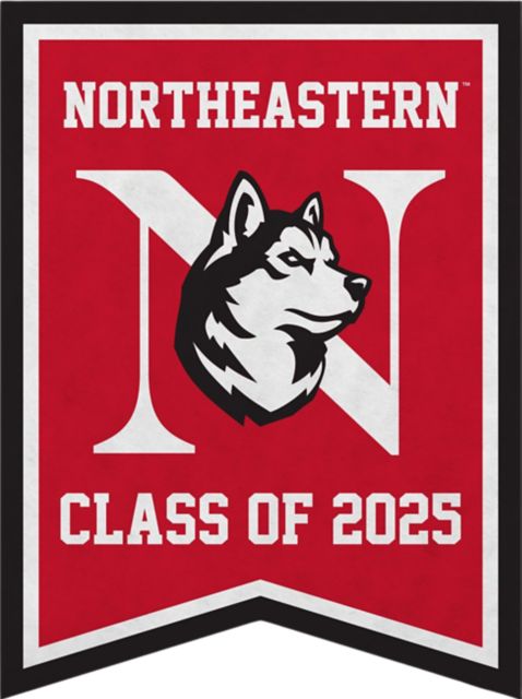 Northeastern University 18x24 Banner