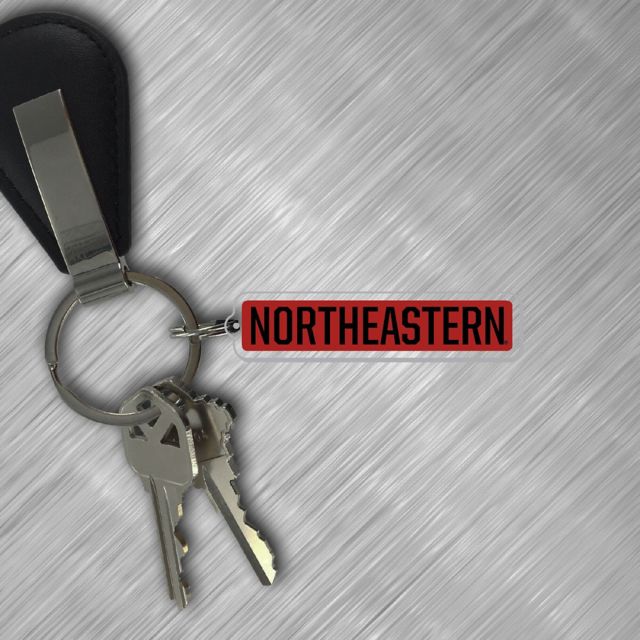 Northeastern University Keychain