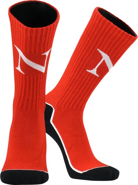 Northeastern University Crew Socks