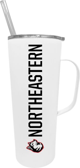 Northeastern University Huskies 20 oz. Stainless Steel Roadie