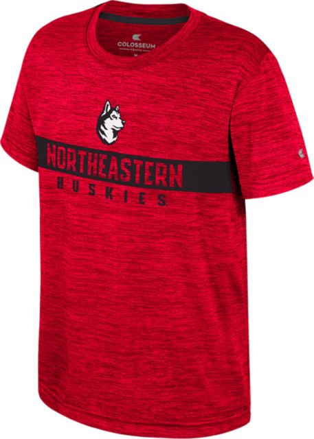 Northeastern University Huskies Youth Boy Cumulus Short Sleeve T-Shirt