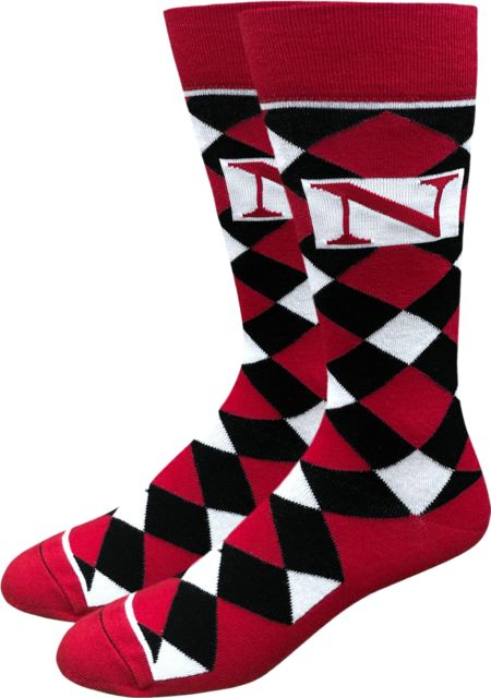 Northeastern University Dress Socks