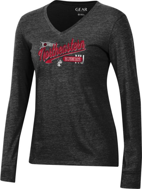 Northeastern University Huskies Women's Long Sleeve T-Shirt
