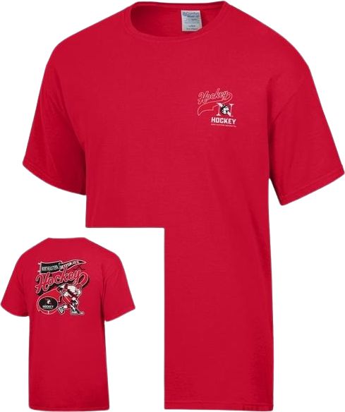 Northeastern University Huskies Hockey Short Sleeve T-Shirt