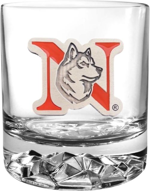 Northeastern University Round Glass