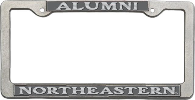 Northeastern University Alumni License Plate Frame