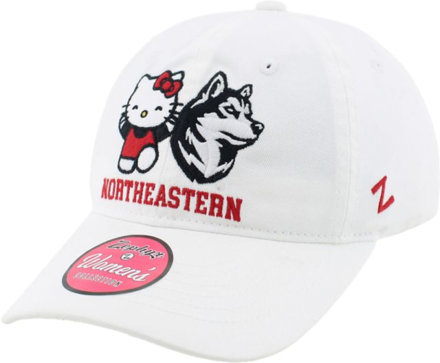 Northeastern University Hello Kitty Adjustable Cap