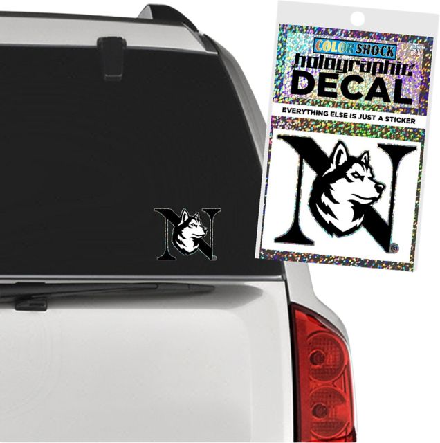 Northeastern University Hologram Decal