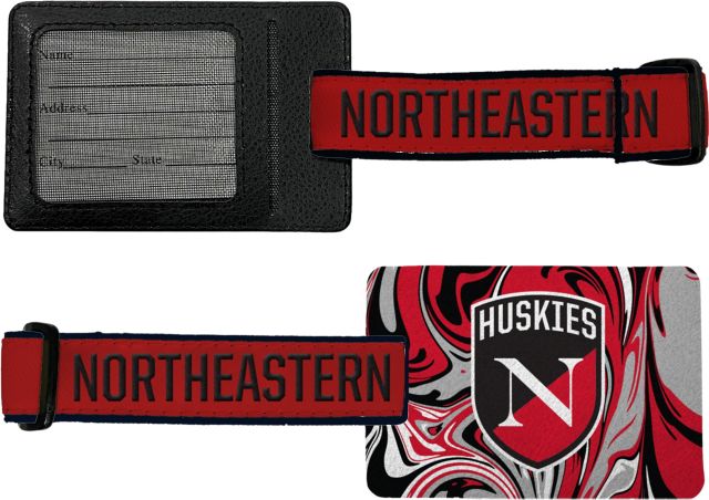 Northeastern University Luggage Tag