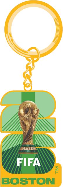 2026 FIFA World Cup Boston Keychain