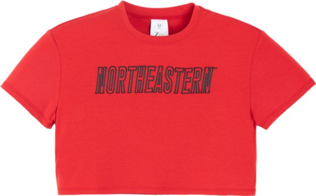 Northeastern University Youth Girl Boxy T-Shirt