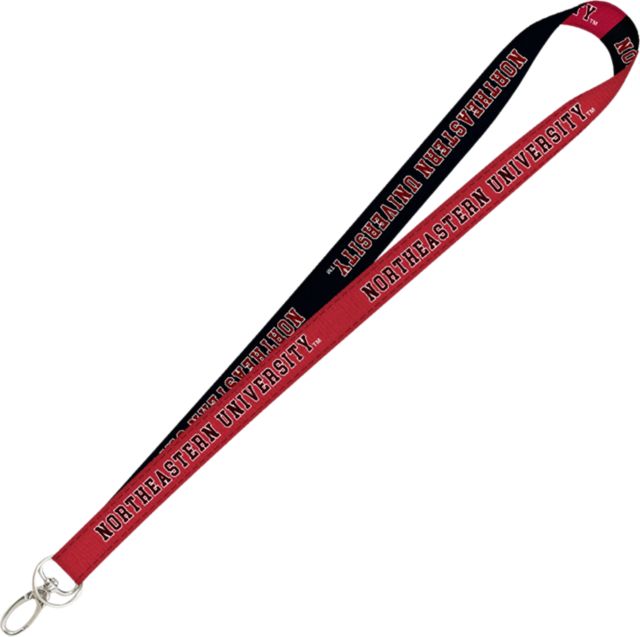Northeastern University 3-4'' Lanyard