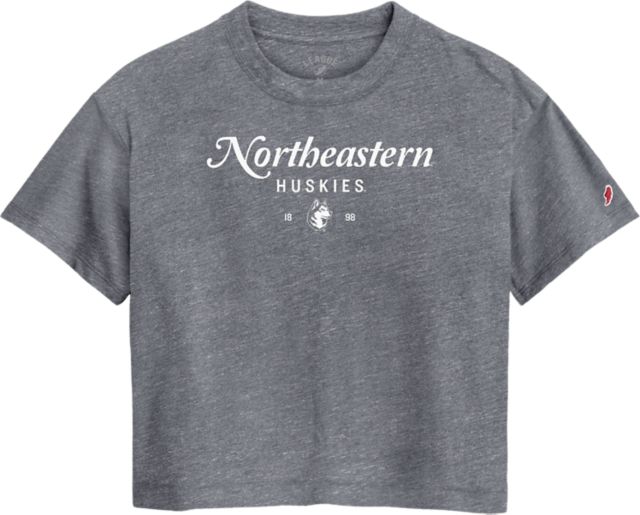 Northeastern University Huskies Women's Midi Short Sleeve T-Shirt