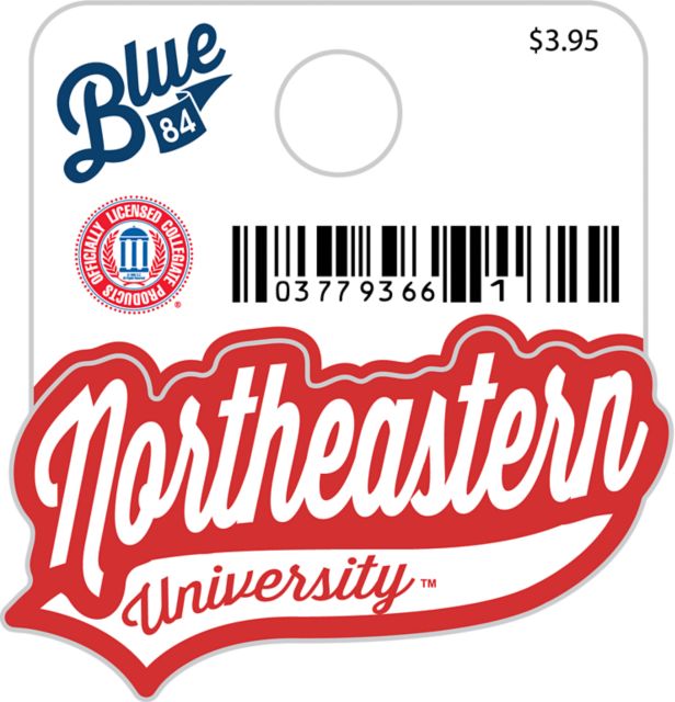 Northeastern University Mini Sticker