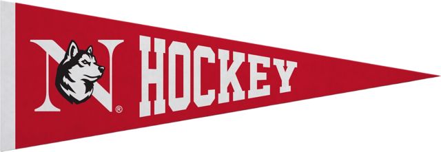 Northeastern University Hockey 5x15 Pennant