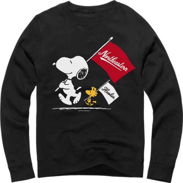 Northeastern University Peanuts Crewneck Sweatshirt