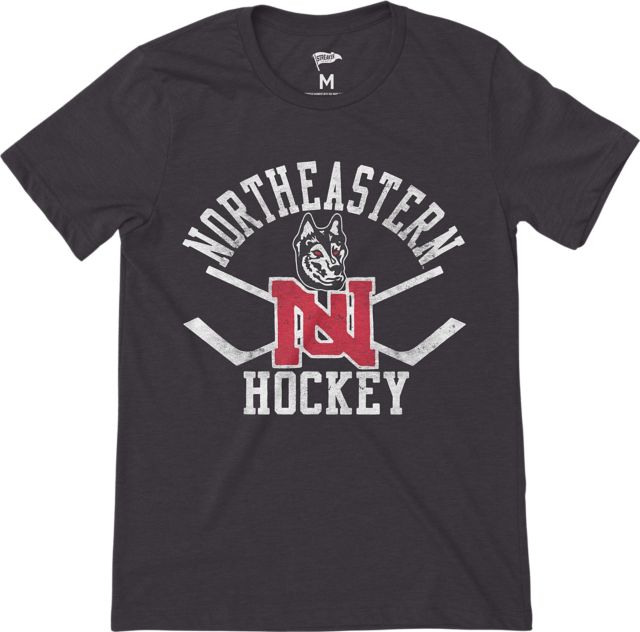Northeastern University Hockey Vintage Short Sleeve T-Shirt