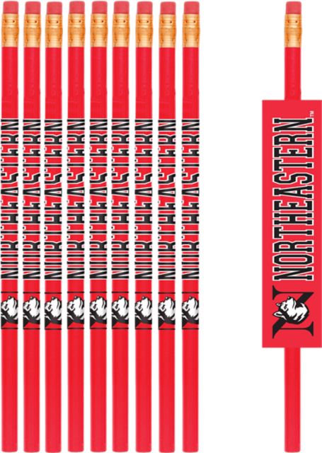 Northeastern University #2 Pencil 10 Count