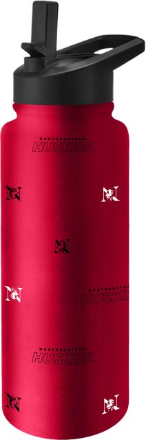 Northeastern University 34 oz. Bottle