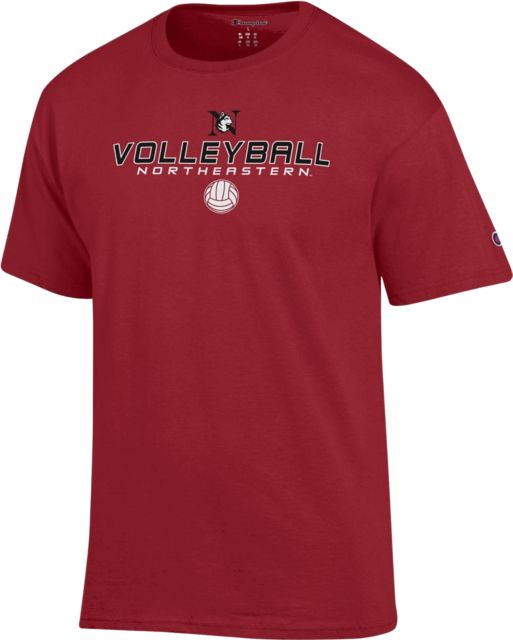 Northeastern University Volleyball Short Sleeve T-Shirt