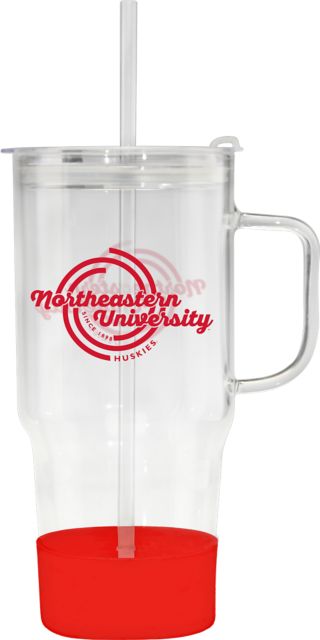 Northeastern University Huskies 40 oz. Glass Mug