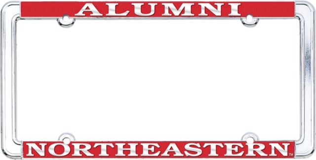 Northeastern University Alumni License Plate Frame