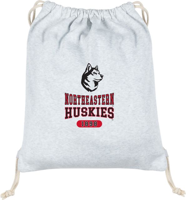 Northeastern University Huskies Sweatshirt Drawstring Bag
