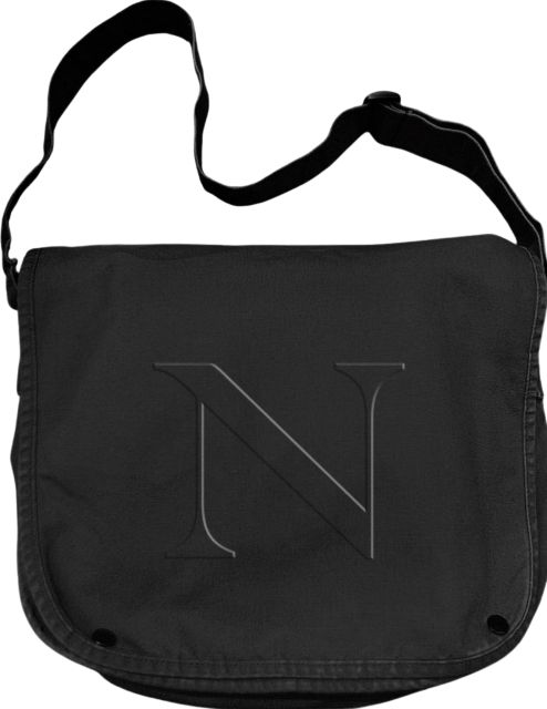 Northeastern University Embroidered Messenger Bag