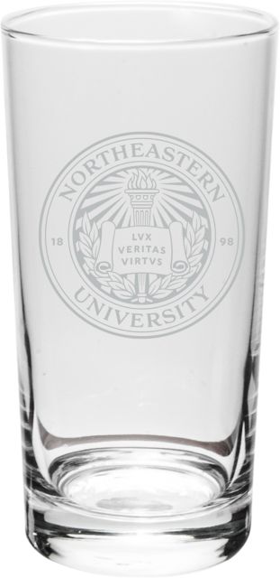 Northeastern University 10 oz Highball Glass