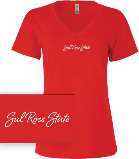 Sul Ross State University Chainstitch Women's Short Sleeve T-Shirt