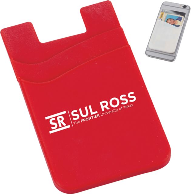 Sul Ross State University Silicone Card Wallet