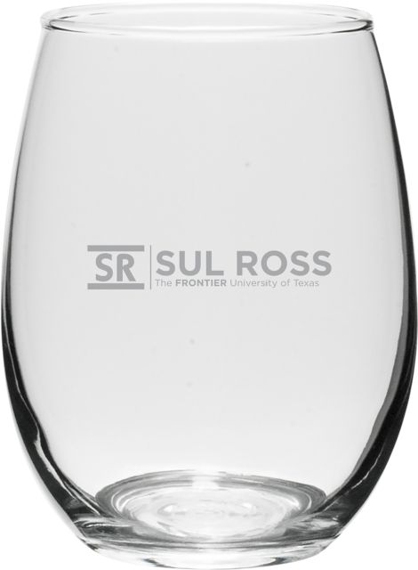 Sul Ross State University 15 oz. Wine Glass