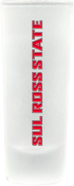 Sul Ross State University Frosted Collector's Glass