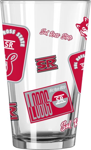 Sul Ross State University 16 oz. Pint Glass