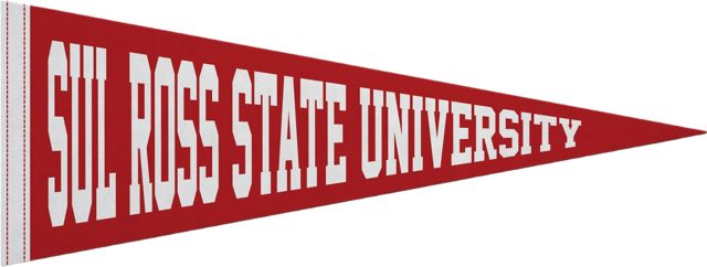 Sul Ross University 9x24 Pennant