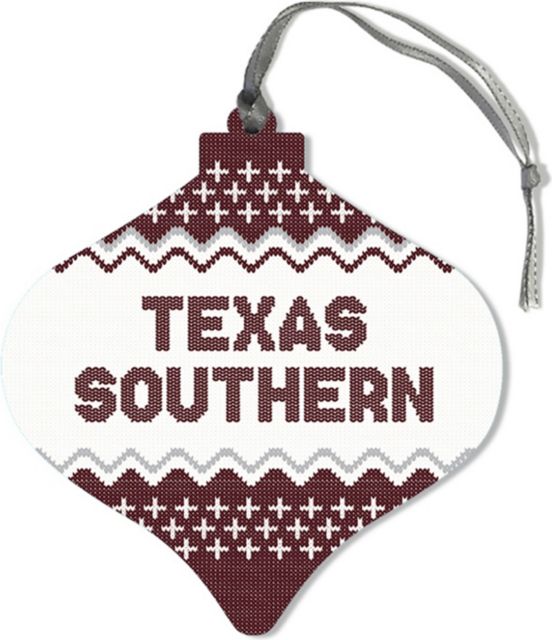 Texas Southern University Bulb Ornament