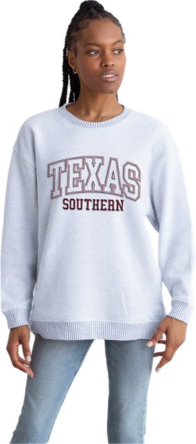Texas Southern University Tigers Women's Warmup Crewneck Sweatshirt