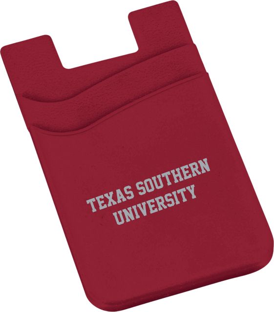 Texas Southern University Silicone Card Wallet