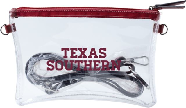 Texas Southern University Clear Crossbody Bag