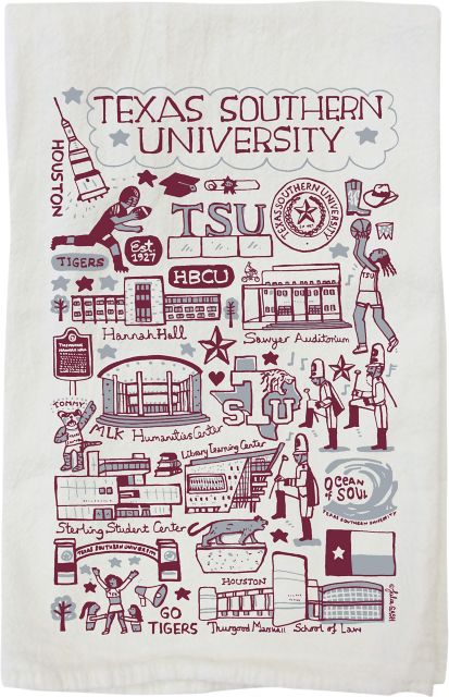 Texas Southern University Julia Gash Kitchen Towel