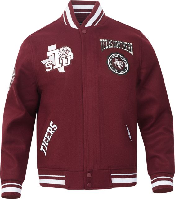 Texas Southern University Crest Rib Varsity Jacket