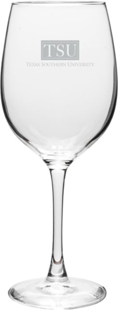Texas Southern University 16 oz. Wine Glass